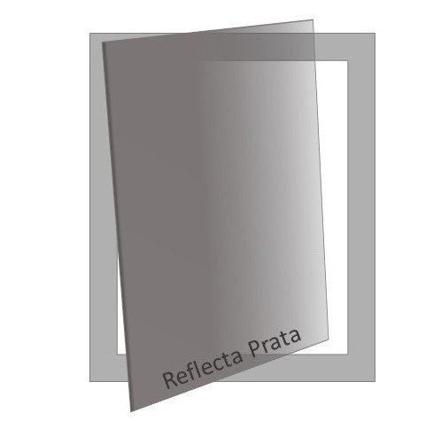 Vidro Reflecta Prata